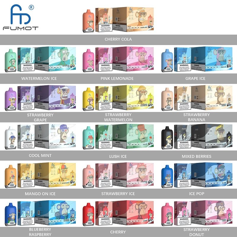 Fumot Digital Box 12000 Puffs Disposable vapes