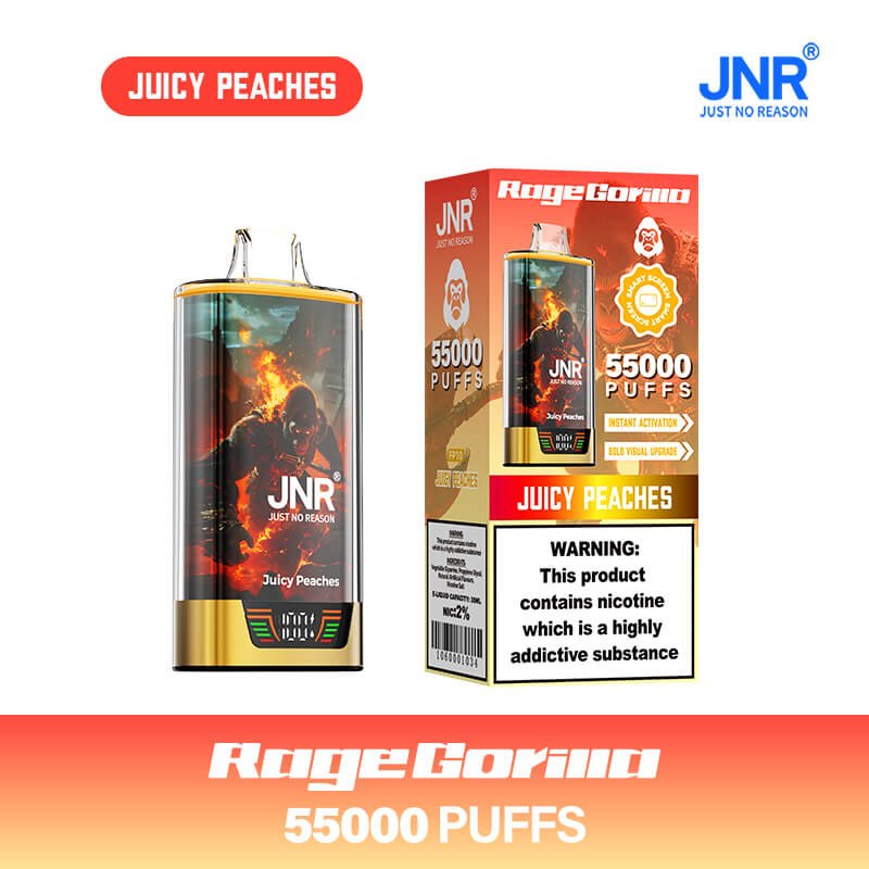 JNR Rage Gorilla 55000 | 55K Puffs Quad Mesh Disposable Vape
