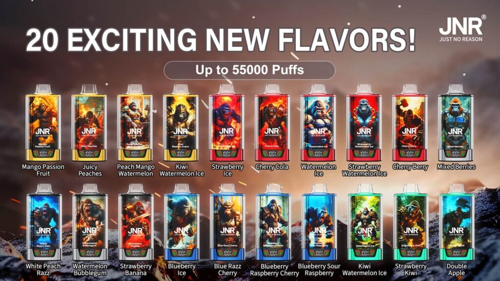 JNR Rage Gorilla 55k flavors