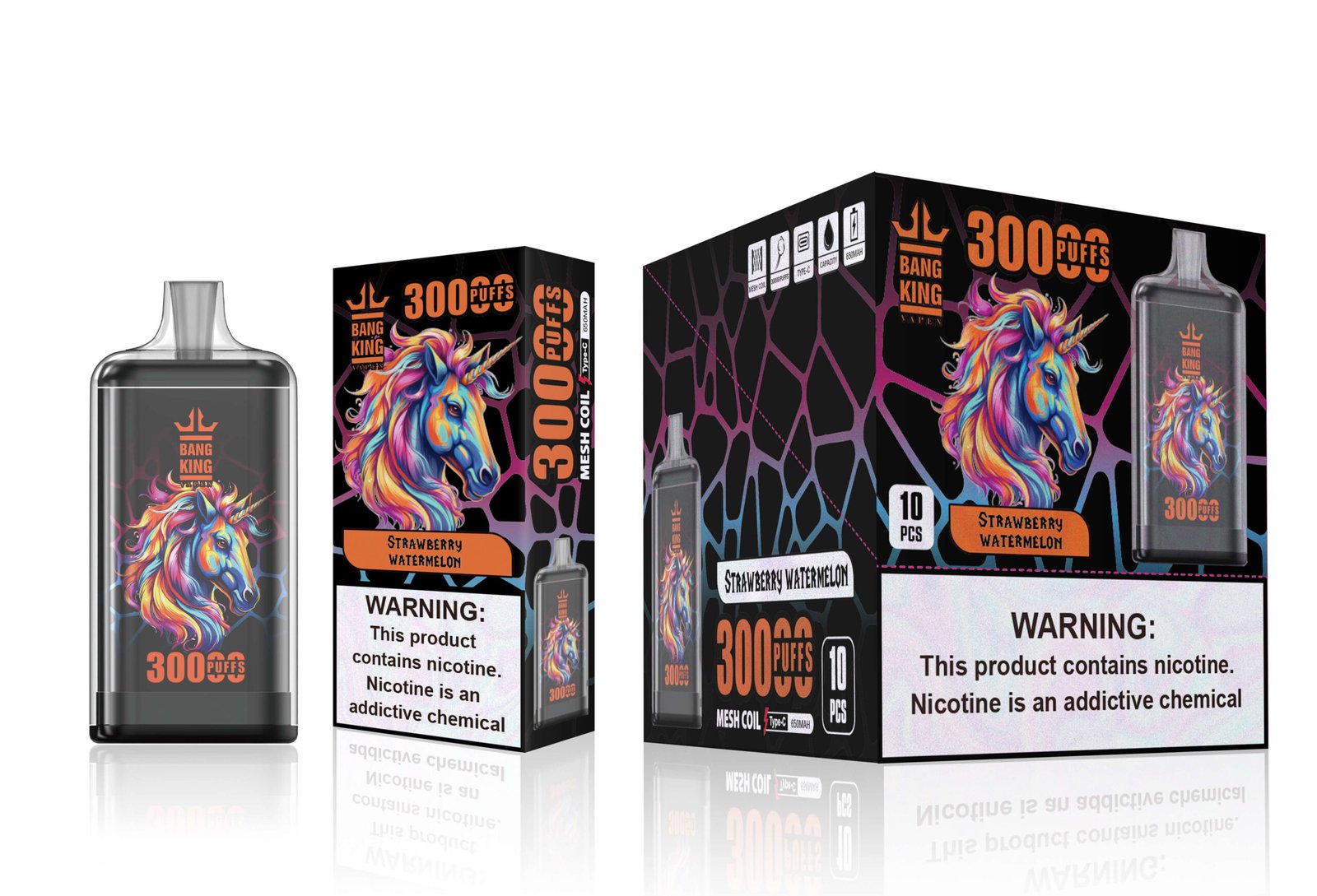 BANG KING 30000 PUFFS crystal vape