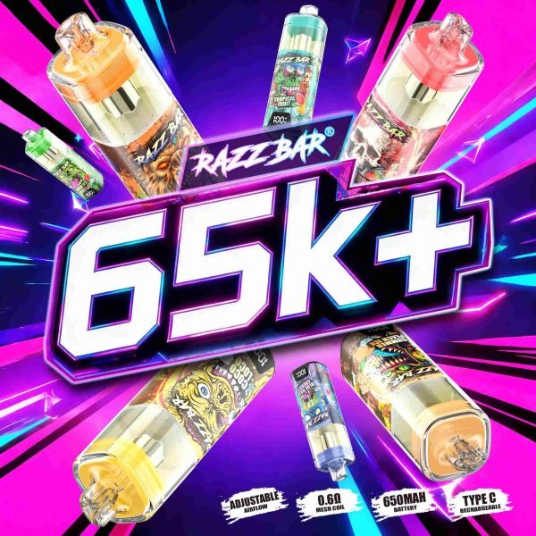 razz bar 65k+ plus vape