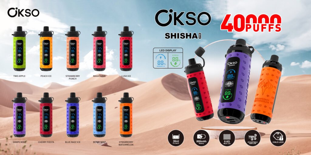OKSO Shisha Max 40K puff disposable vape