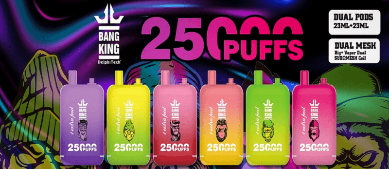 bang king 25000 puffs disposable vape