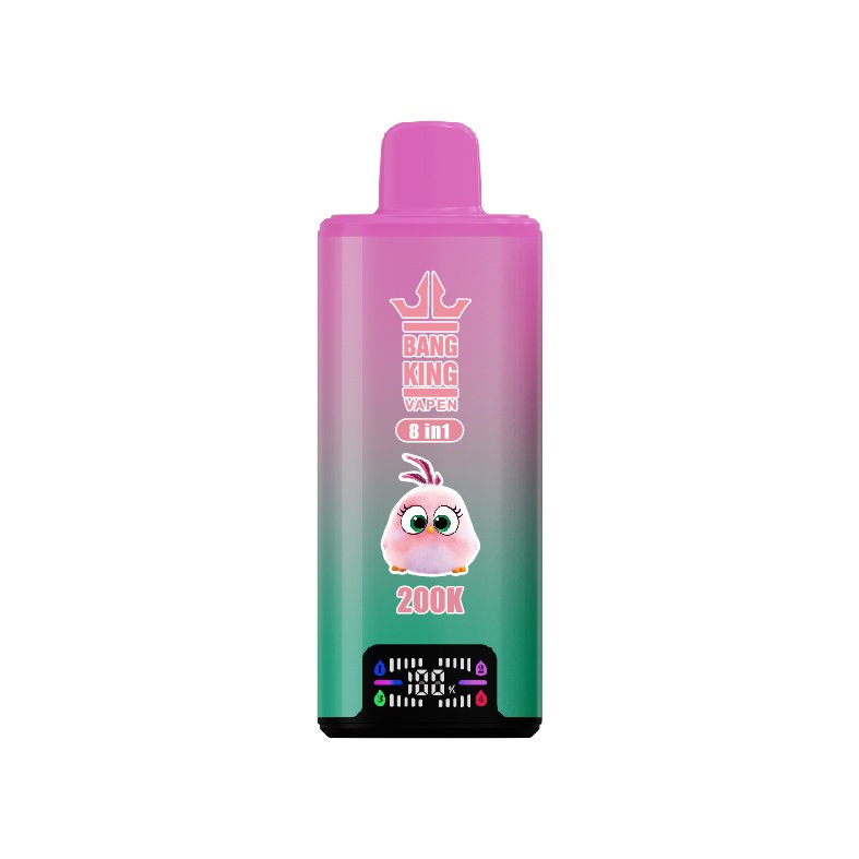Bang King 200000 Puffs 8in1 adjustable disposable Vape | Multi-Switch